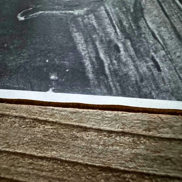 Cowgirl Pin-Up Western Wall Art in Barnwood Frame | Double-Sided Rustic Decor - Picture 7 of 9